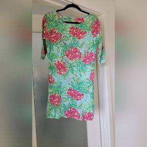 Lilly Pulitzer Size X-Small Quarter Sleeve Cotton Shirt Dress